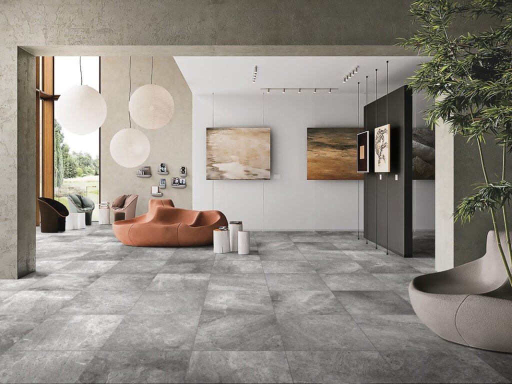 Epoxy grout installation